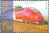 Belgian Railway Stamp 2001