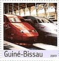 Guinea-Bissau Stamp with Thalys