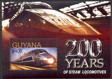 Guyana Stamp with Thalys