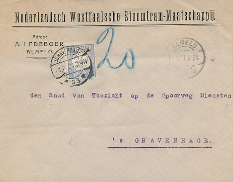 railway related envelope