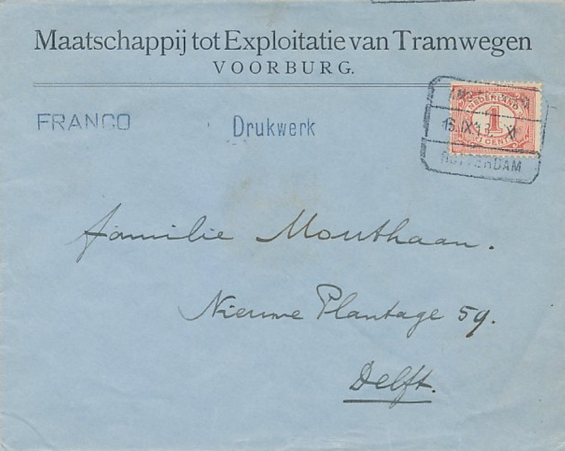 railway related envelope