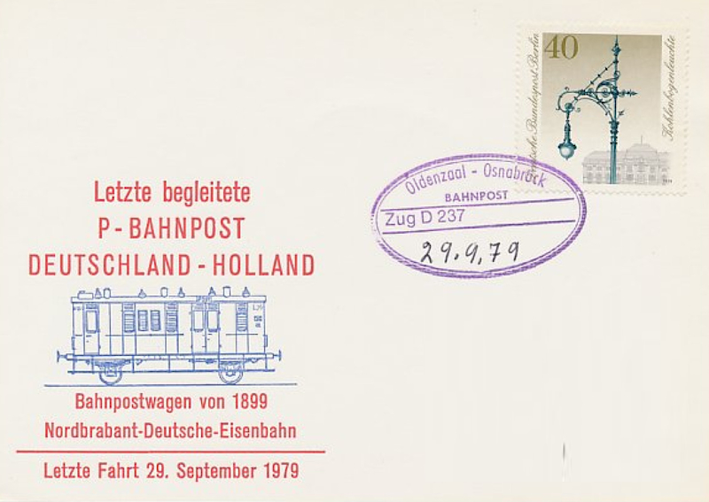 railway related envelope