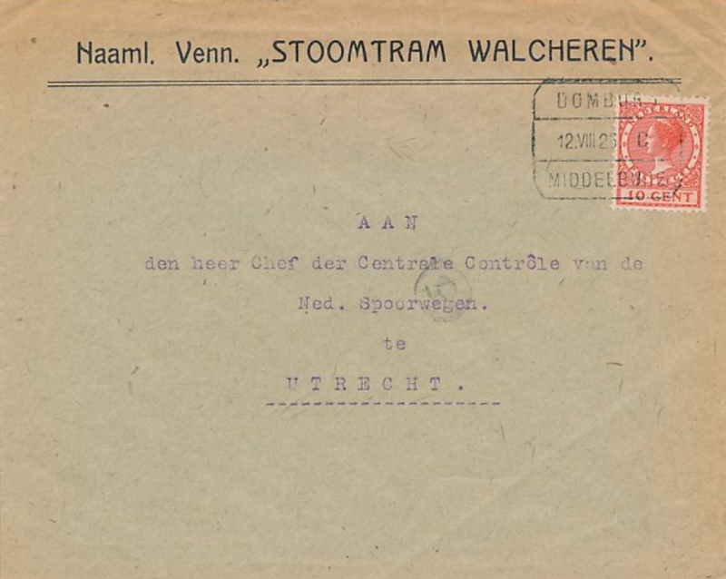 railway related envelope