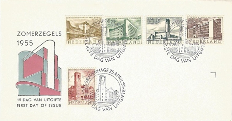 FDC Nederland, 1955