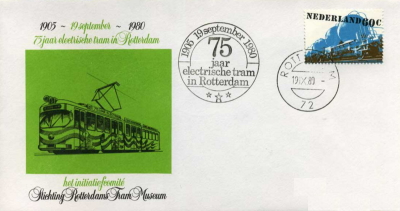 75th anniversary of the Rotterdam tram
