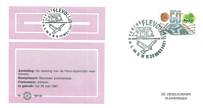 FDC: Opening Flevoline