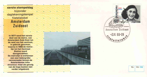 FDC: Amsterdam metro South East to city centre