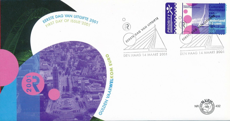FDC Rotterdam cultural European capital, 2001