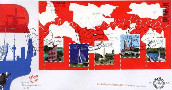 FDC: Mooi Nederland 2005
