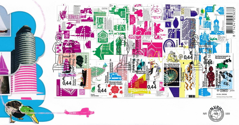 FDC: Beautiful Netherlands collection 1, 2009
