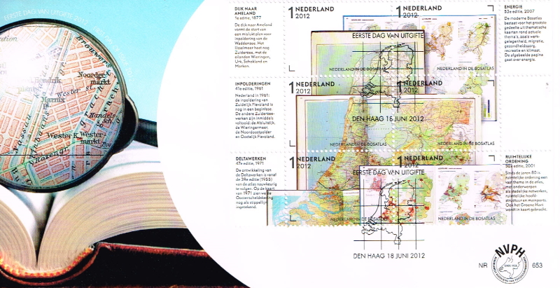 FDC: Bosatlas, 2012