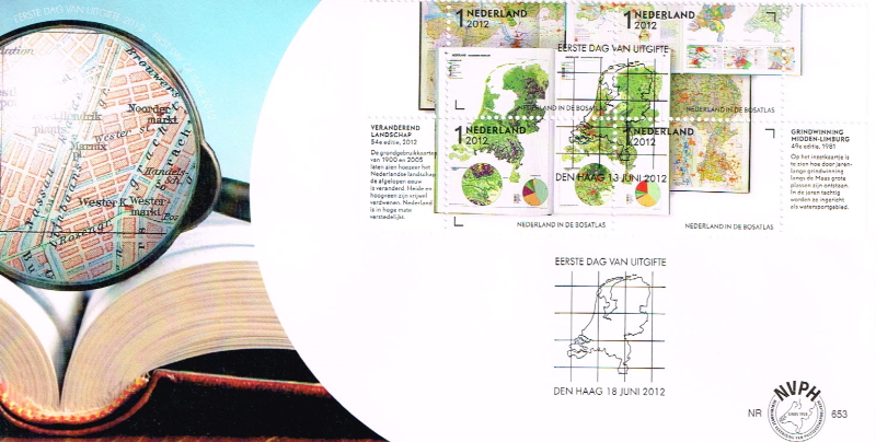 FDC: Bosatlas, 2012