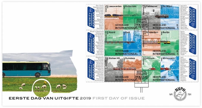 FDC: international public transport 2019