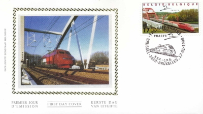 FDC: Belgium with Thalys 1998 FDC: Belgium with Thalys 1998