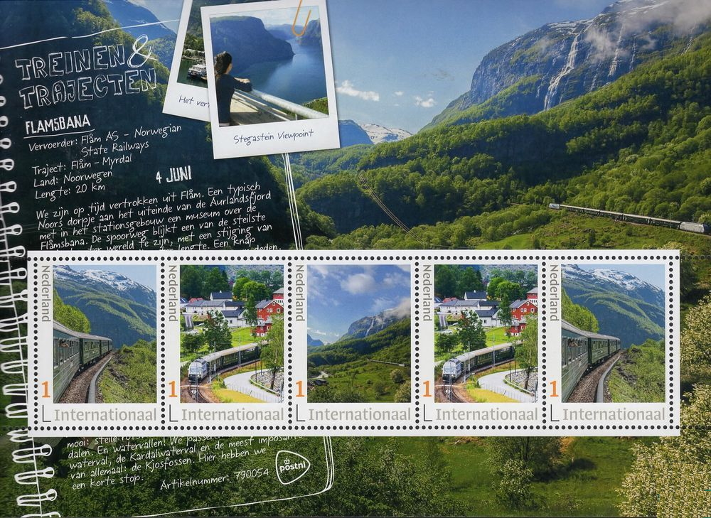 2020 Dutch stamp sheet Flamsbana