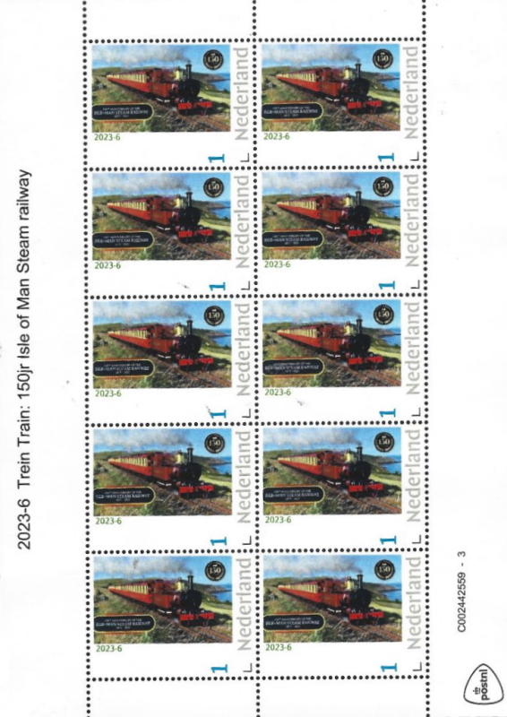 2023, Dutch personalized stamp
