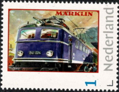 2021, Dutch personalized stamps with Märklin catalogue cover