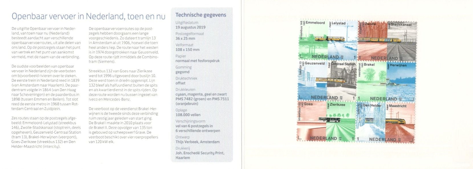 verzamelmapje Nederland, presentation-pack