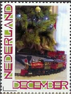 year=2010, Dutch personalized December stamp