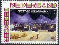 year=2010, Dutch personalized December stamp