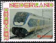 year=2010, Dutch personalized December stamp