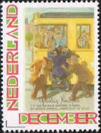 personalised stamp of The Netherlands with trains, trams, stations etc