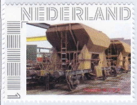 year=2017, Dutch personalised stamp with trains