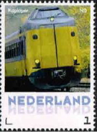 year=2017, Dutch personalised stamp with trains