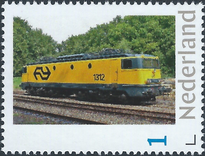 year=2019, Dutch personalised stamp with Dutch loco