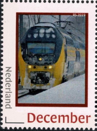 year=2019, Dutch personalized stamp with Regiorunner