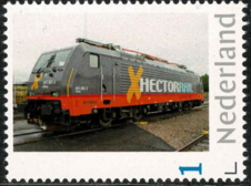 year=2020, Dutch personalized stamp with Hectorrail loco