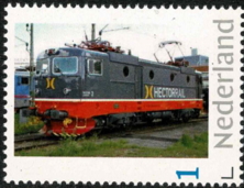 year=2020, Dutch personalized stamp with Hectorrail loco