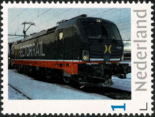 year=2020, Dutch personalized stamp with Hectorrail loco