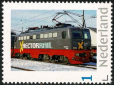 year=2020, Dutch personalized stamp with Hectorrail loco