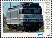 Dutch personalised stamp with Rail Force One 1829