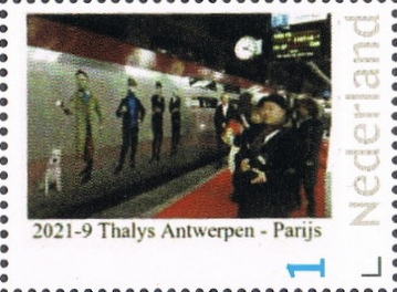 2021, NVPH: ---, personalised stamp: Thalys