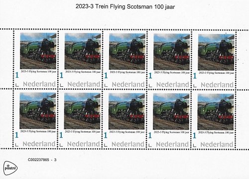 2023, Dutch personalized stamp