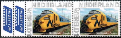 year=2015 ??, Dutch personalized stamp  rail vehicle