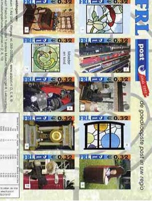 The Netherlands regional stamps; FRL Friesland