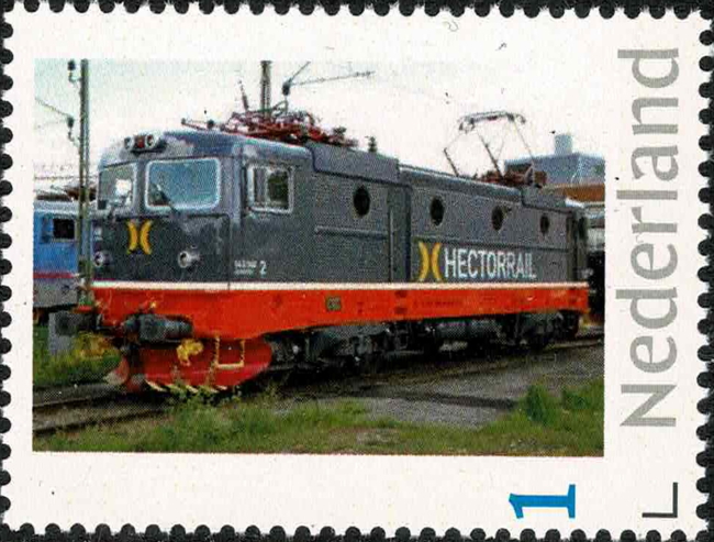 year=???, Dutch personalized stamp with Hectorail loco