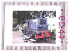 personalised stamp of The Netherlands with trains, trams, stations etc