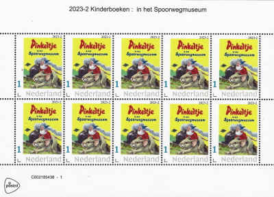 2023, NVPH:--- Dutch personalised stamp with childrens book