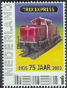 Dutch personalised stamp Trix Express 75