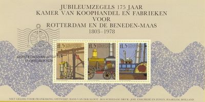 175 years Chamber of Commerce in Rotterdam cinderella