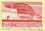 year=1968, Dutch stamp with Culemborg railway bridge - NVPH: 903
