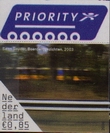 year=2006, Dutch stamp with train rushing past - NVPH: 2410