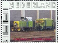 Dutch personalised stamp NedTrain Zwolle