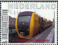 Dutch personalised stamp NedTrain Zwolle