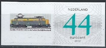 personalised stamp of The Netherlands with trains, trams, stations etc personalised stamp of The Netherlands with trains, trams, stations etc
