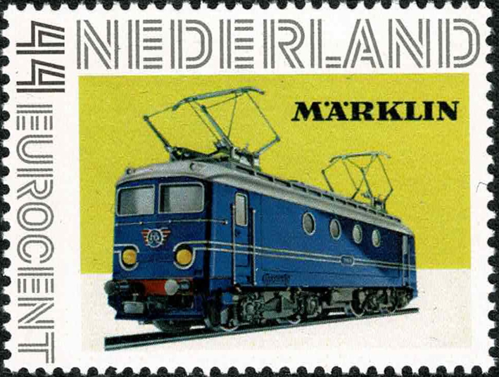 personalised stamp of The Netherlands with trains, trams, stations etc personalised stamp of The Netherlands with trains, trams, stations etc